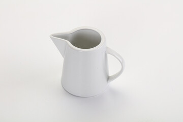 Empty gravy pot for sauce