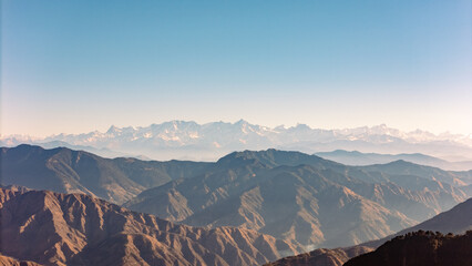 Fototapeta premium Mussoorie is a hill station and a municipal board, in Dehradun city in the Dehradun district of the Indian state of Uttarakhand. 