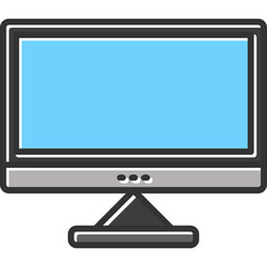 Monitor Vector Icon