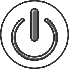 Power Button Vector Icon