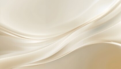 Elegant Digital Abstract Background in Golden Beige and Ivory