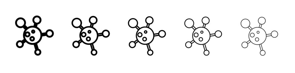 Oncology department icon outline simple illustration isolated