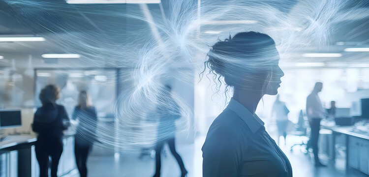 Ghostly hands moving a translucent cube transforming appearances showcasing different economic systems through interactive demonstration of diverse operational models