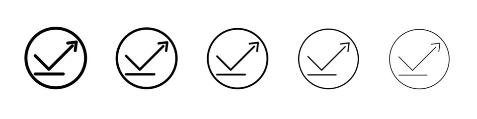 rebound icon outline simple illustration isolated