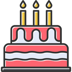 Cake Vector Icon
