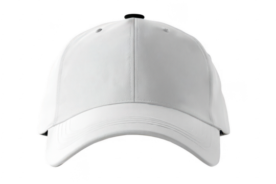 Blank white baseball cap (18)