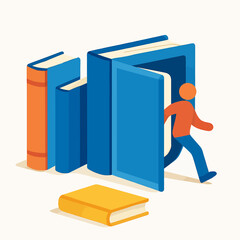 Entering A World Of Knowledge Through Books