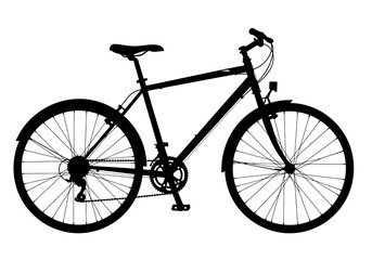 Fototapeta premium Time Flies A Unique Bicycle Design Concept on transparent background
