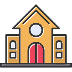 School Vector Icon Design