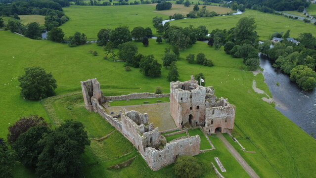 Brougham Castle is a medieval building about 2 miles (3.2 km) south-east of Penrith, Cumbria, UK