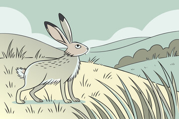 Educational Wildlife Illustrations: Emu, Sloth, Grasshopper, Lynx, Capybara, Pronghorn, Red Panda, Cassowary, Koala, Skunk, Caracal, Butterfly, Firefly, Zebra, Maine Coon, Ichthyosaur, Lionfish, Dodo, © Md