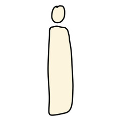 hand drawn doodle unique abjad font ugly