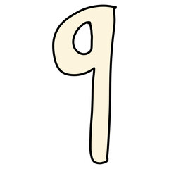 hand drawn doodle unique abjad font ugly