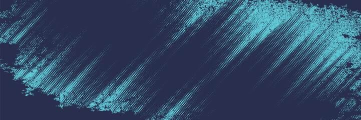 Abstract blue banner design vector, dynamic sporty horizontal background template for media promotion or web banner