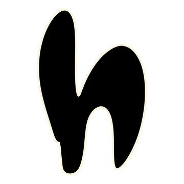 hand drawn doodle unique abjad font ugly