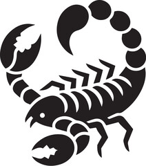 Scorpion vector silhouette