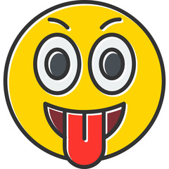 Tongue Vector Icon Design