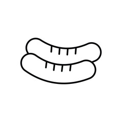 Sausage  Vector icon