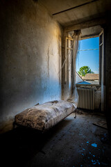 The abandoned and rotten kindergarten.