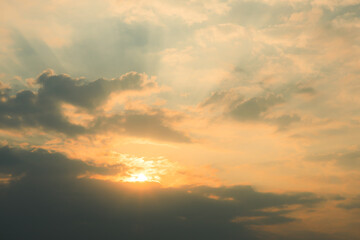 Twilight sky, Sunrise or sunset, Abstract sky clouds texture background	