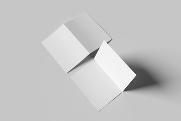 A4 Flyer Bifold Brochure Mockup