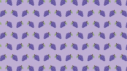 grape fruit seamless pattern background vector design