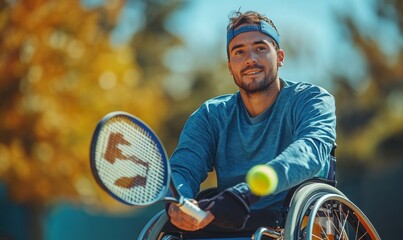 young man riding a bike, Generative AI