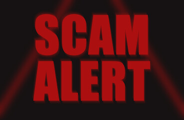 Obraz premium Urgent Scam Alert Protect Yourself from Online Fraud