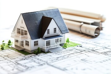 Builder inspection consultancy: Two engineers consulting and inspecting materials and structures during a construction project, Generative AI