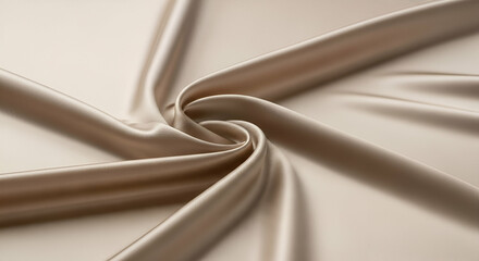 flowing silk folds in light pearl white with gentle shadows and highlights, creating a luxurious soft texture