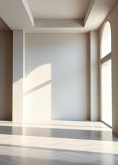 Empty room with wall9 Empty room interior design architecture blank design room