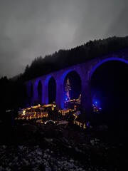 night view of the city