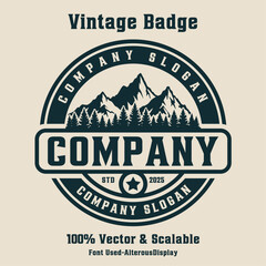 Vintage Badge