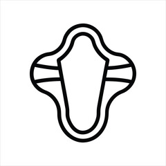 Sanitary Napkin Logo Illustration