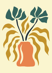 abstract flower illustration vector