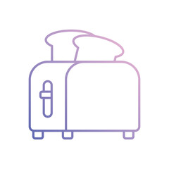 Toaster vector icon