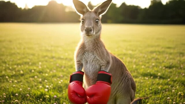 Kangaroo Boxer: Ready to Rumble in the Field!