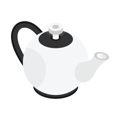 Obraz premium Teapot Vector style icon. Eps 10 file