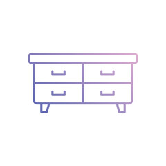 Changing Table vector icon