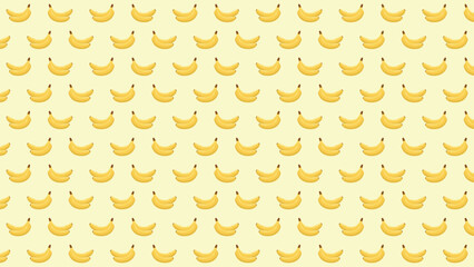 banana fruit seamless pattern background vector design