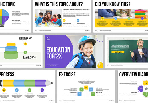 Education Lesson Presentation Template