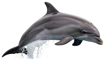 Isolated Bottlenose Dolphin