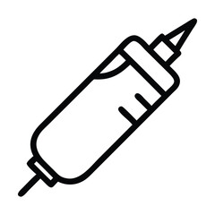 Syringe icon design vector