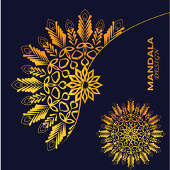 Floral Spirit Mandala Mystic Lines Mandala

 