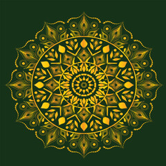 Floral Spirit Mandala Mystic Lines Mandala

 