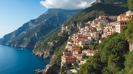 Amalfi Coast Backroads Italy — Lemon Terraces, Rugged Cliffs, and Village Alleys Far from Tourists