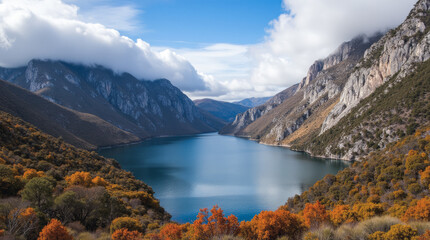 Lake Lilla in Autumn Tasmania — Rust-Colored Eucalyptus and Dramatic Terrain Meet Still Glacial Waters