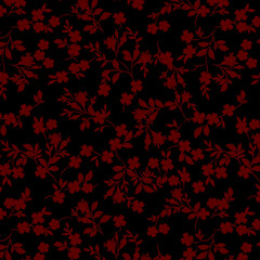 Vibrant Vintage Floral Seamless Pattern