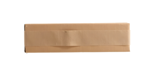 masking tape for close box paper. isolated on white background top view
