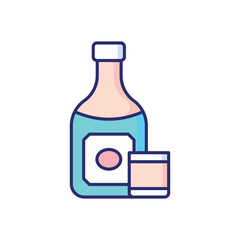 Alcoholic Drink vector icon